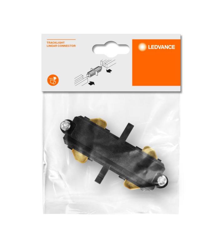 Ledvance 1-Phasen Schienensystem Tracklight Linear Connector Schwarz